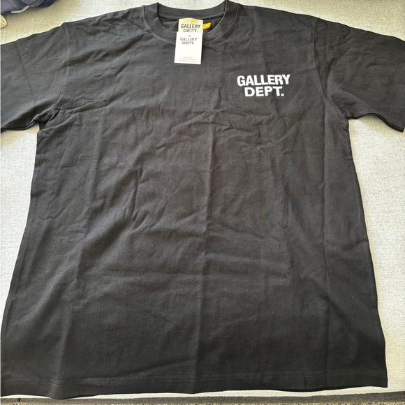 Gallery Dept Classic Black Tee - Picture 1 of 2